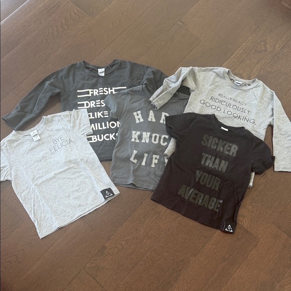 Trilogy Design Co. lot of 5 size 3T